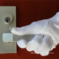 White 100% cotton work gloves